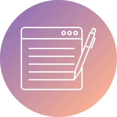 seo modern simgesinin vektör illüstrasyonu