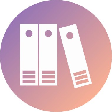 Arşiv. Web simgesi basit illüstrasyon