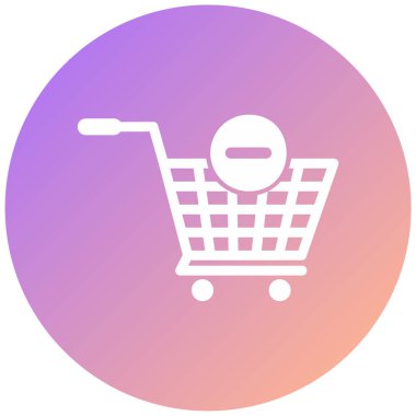 Alışveriş arabası. Basit tasarım