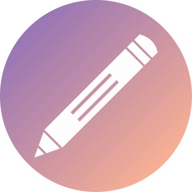 kalem simgesi vektör illüstrasyonu