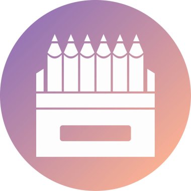 Bir okul simgesinin vektör illüstrasyonu