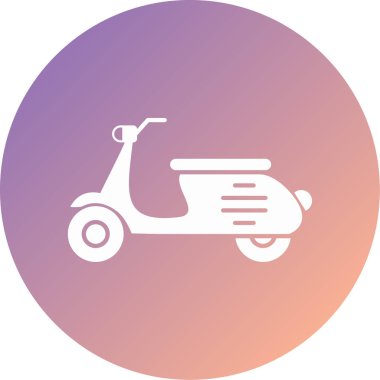 Mobilet. Web simgesi basit illüstrasyon