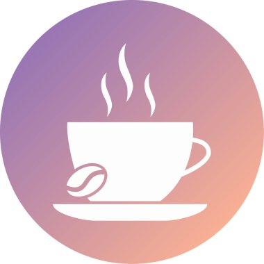 çay fincanı vektör simgesi