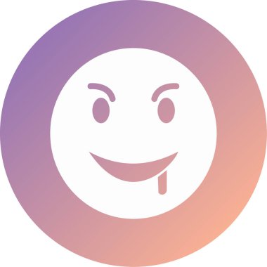 yüz simgesi, vektör illüstrasyonu