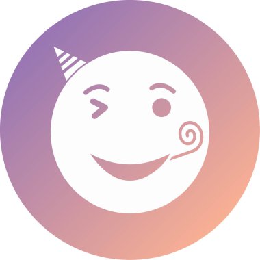 yüz simgesi, vektör illüstrasyonu