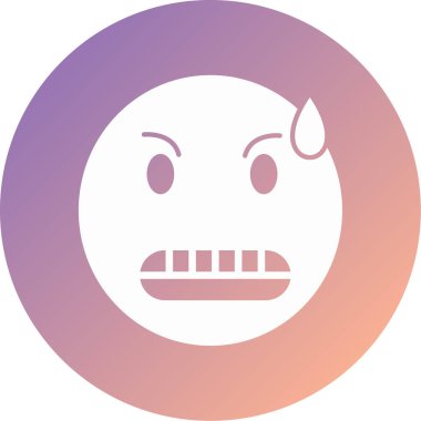 yüz simgesi, vektör illüstrasyonu