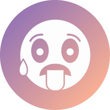 yüz simgesi, vektör illüstrasyonu