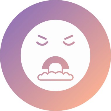 yüz simgesi, vektör illüstrasyonu