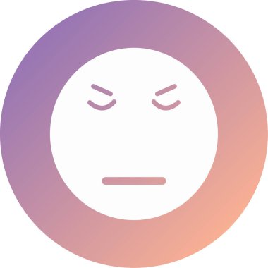 yüz simgesi, vektör illüstrasyonu