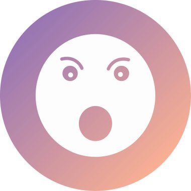 yüz simgesi, vektör illüstrasyonu