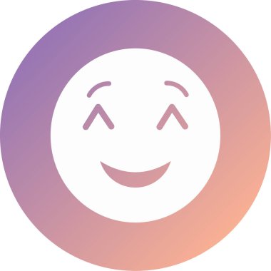 yüz simgesi, vektör illüstrasyonu