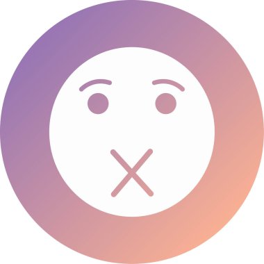 üzgün yüz simgesi, vektör illüstrasyonu