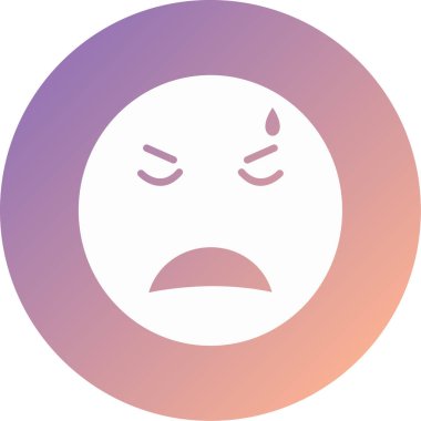 yüz simgesi, vektör illüstrasyonu