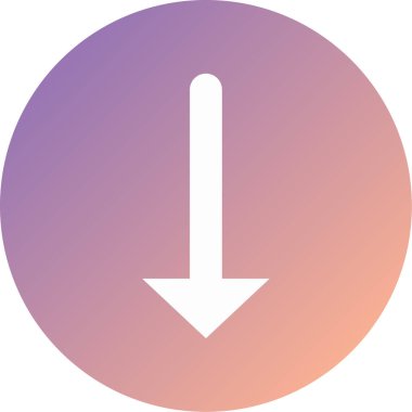 Ok. Web simgesi basit illüstrasyon