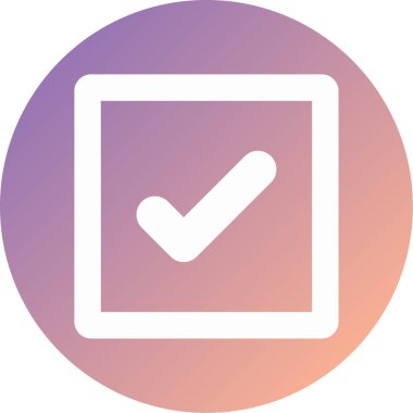 Bir işaretleme simgesinin vektör illüstrasyonu