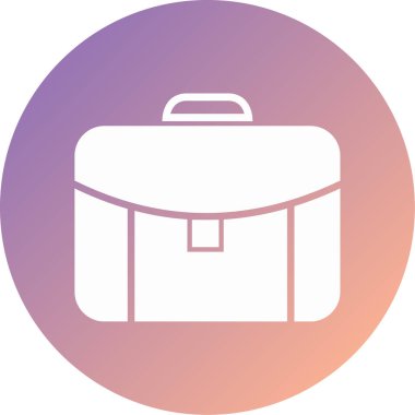 evrak çantası ikonu vektör illüstrasyonu