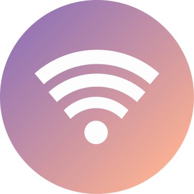 wifi simgesi vektör illüstrasyonu