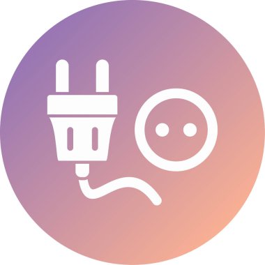 Fiş. Web simgesi basit illüstrasyon