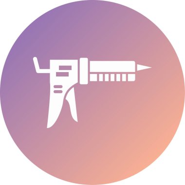 Bir matkap simgesinin vektör illüstrasyonu