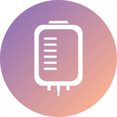 Modern hastane simgesinin vektör illüstrasyonu