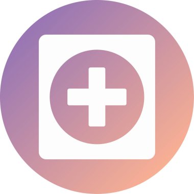 ekle. Web simgesi basit illüstrasyon