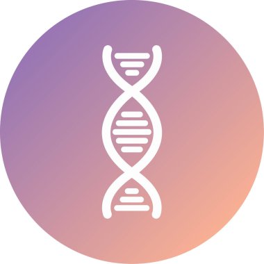 DNA simgesi vektör illüstrasyonu