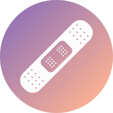 bandaj simgesi vektör illüstrasyonu