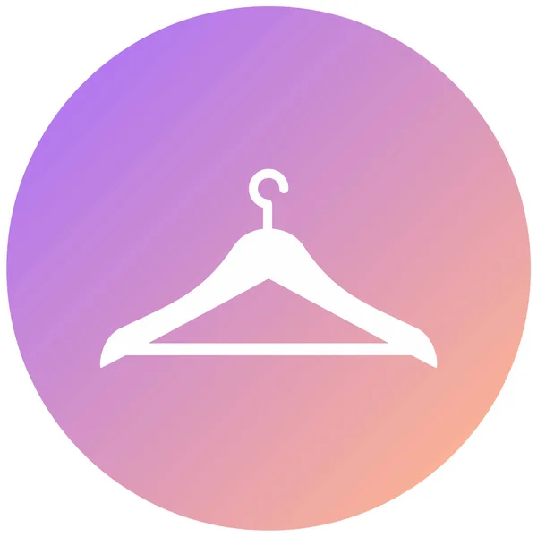 Een Hanger Web Icoon Eenvoudige Illustratie — Stockvector