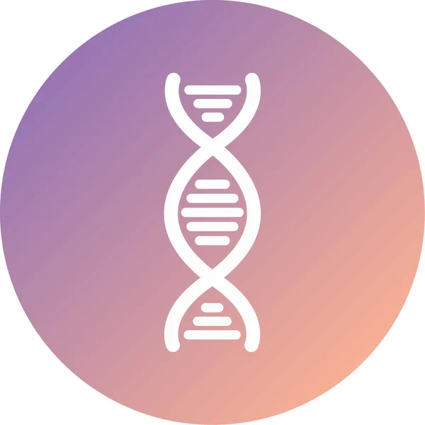 Dna Icon Vector Illustration — Stock Vector