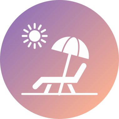 Kumsal. Web simgesi basit illüstrasyon