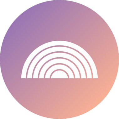 Kişisel ve ticari kullanım için güzel bir simgenin vektör çizimi.