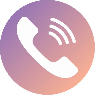 - Telefon. Web simgesi basit illüstrasyon