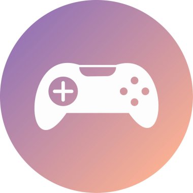 Oyun kolu. Web simgesi basit illüstrasyon