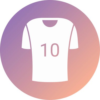 Tişört. Web simgesi basit illüstrasyon