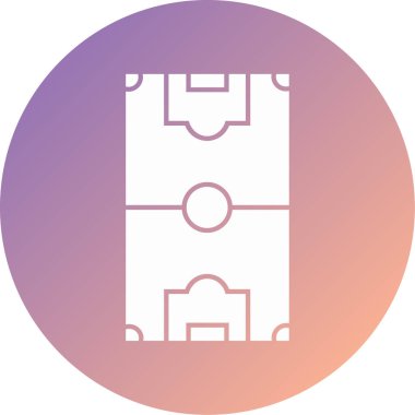 Bir spor simgesinin vektör illüstrasyonu