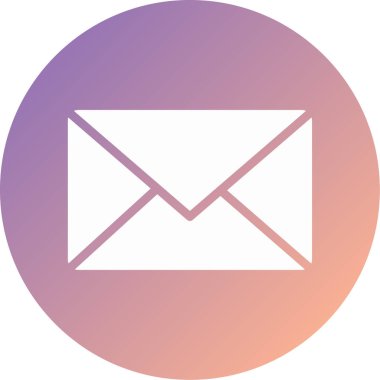 E- posta simgesi vektör illüstrasyonu