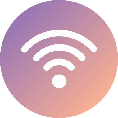 wifi simgesi vektör illüstrasyonu