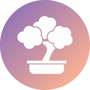 bitki simgesi vektör illüstrasyonu