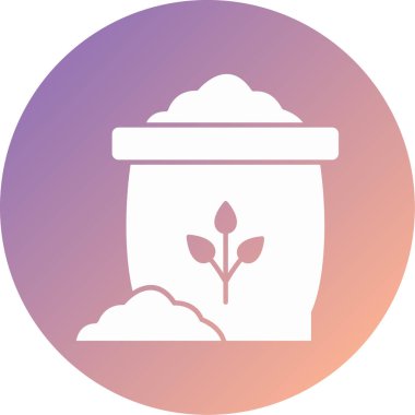 bitki simgesi vektör illüstrasyonu