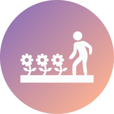 büyüyen vektör simgesi modern basit tasarım