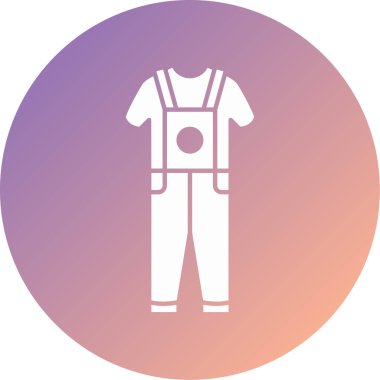 giysi simgesi vektör illüstrasyonu