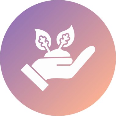 bitki simgesi vektör illüstrasyonu