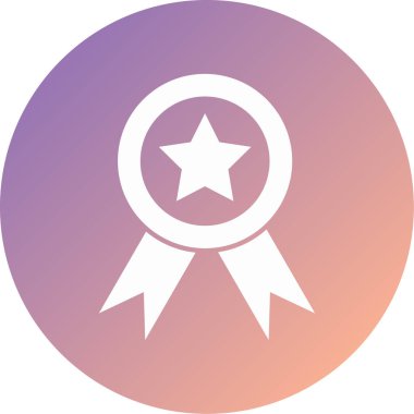 Ödül. Web simgesi basit illüstrasyon