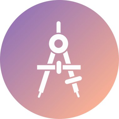 İnşaat ve eğitim ikonunun vektör illüstrasyonu