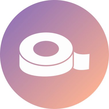 Teyp. Web simgesi vektör illüstrasyonu