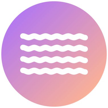 Eşsiz su. Basit tasarım