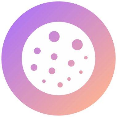 pizza. Web simgesi basit illüstrasyon