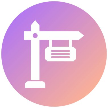 Lamba. Web simgesi basit illüstrasyon