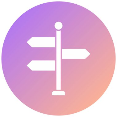 Yön oku. Basit tasarım