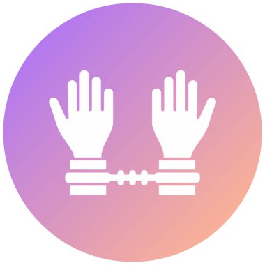 Zaferin düz bir simgesinin vektör çizimi